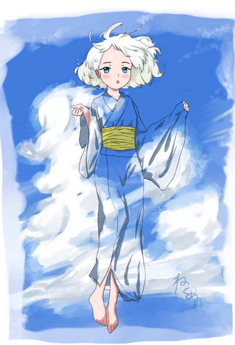 夏雲ちゃんのらくがき 