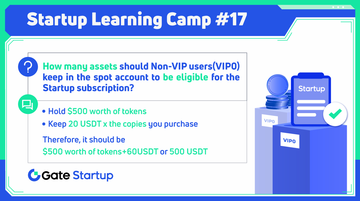 Gate_Launch's tweet image. #StartupLearningCamp 💡
As you know, it&apos;s totally free to claim tokens from #gateiostartup. 
✴️Although there will be no fee deduction, users should be eligible before participating✴️

⤵️Find how many assets should be kept below and remember to keep enough balance. 

#Gateio