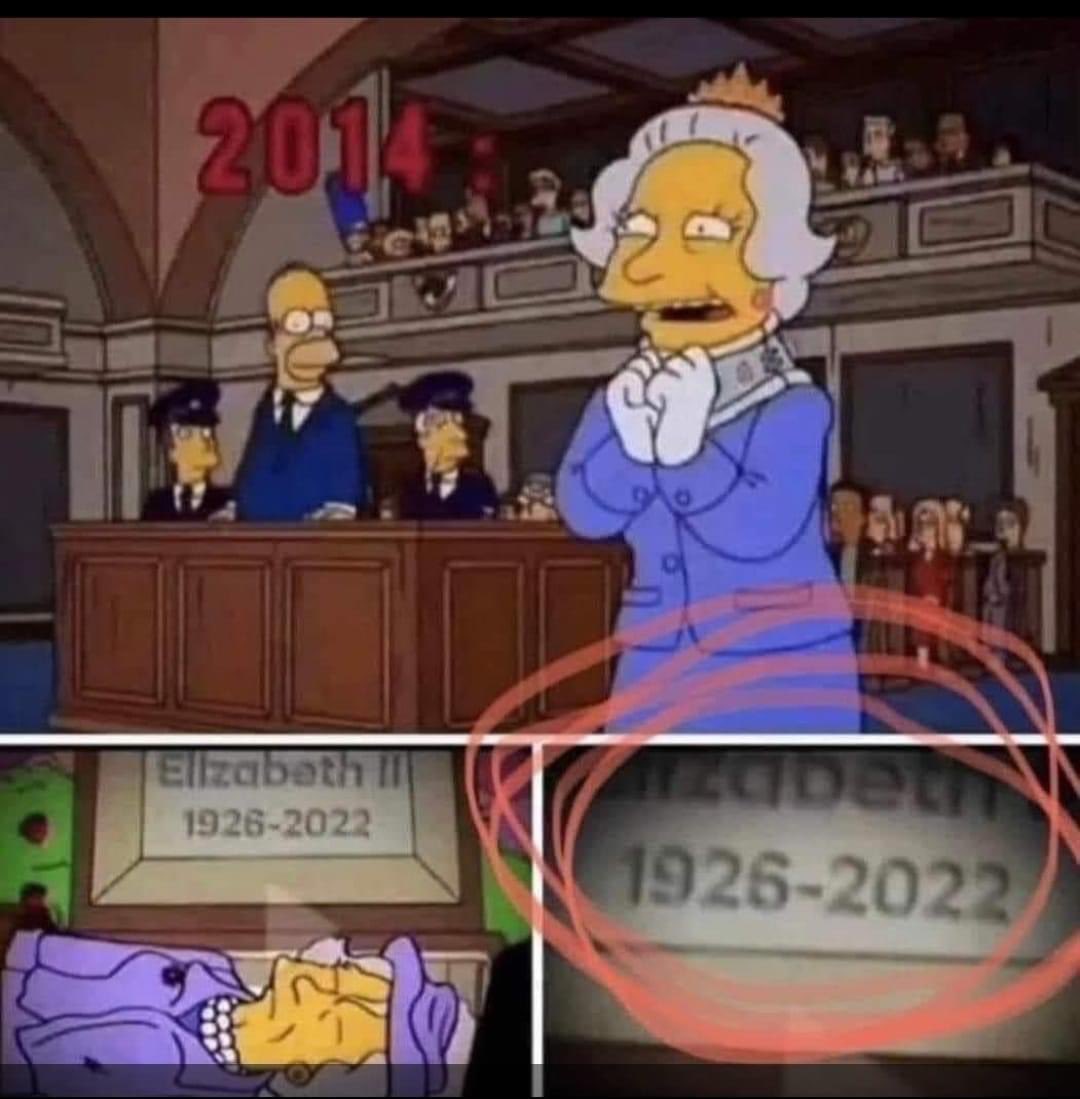 YOURE TELLING ME THE SIMPSONS DID IT AGAIN