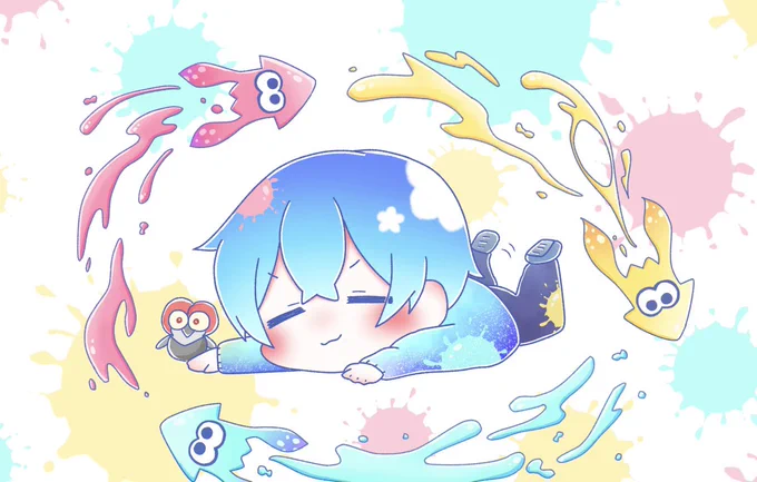ころんくんソロ枠ありがとうございました!!まったり雑談からスプラまでとっても楽しかったです!!歌ってみた投稿もありがとうございました!!沢山聴きます(*ˊ˘ˋ*)#ころんくん  #すとぷり48h #すとぷり48時間リレー生放送 