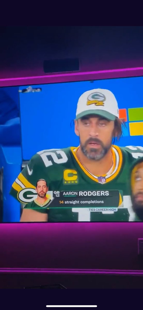 ps_pittsburgh's tweet photo. Aaron Rodgers be like https://t.co/qUIkOe8jnd