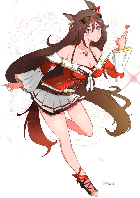 去年すでにシーキングザパールは描いてました 