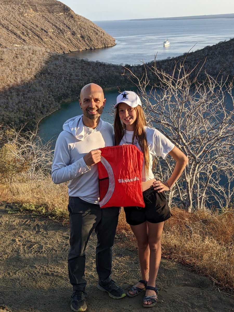 Representing <a href="/WabashCollege/">Wabash College</a> at Darwin Lake, Isabela Island, Galápagos.