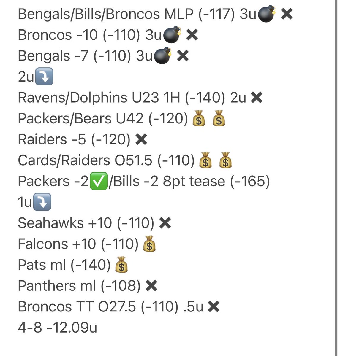 TheLockDoctor_'s tweet photo. awful reads, awful plays. Worst day of gambling I’ve ever had in my life. Everything went wrong today… I’ve never lost more than 5u in one day in this sport until today, and hadn’t lost a 3u play in at least 2 months. https://t.co/NPFvJtPtEC