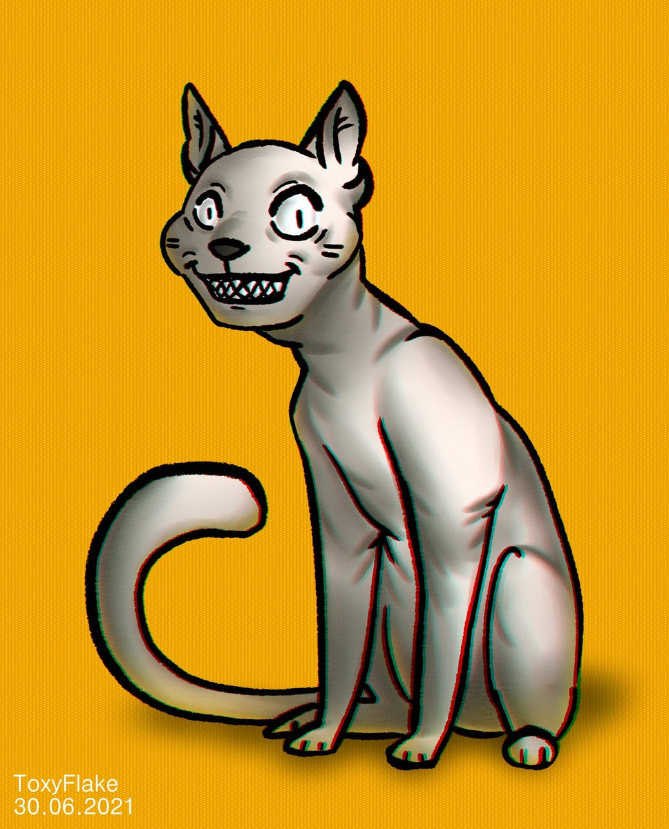 NuBezumie's tweet photo. Brush test on one of my old drawings
#OFF #Judge #Pablo #Cat #OFFtheGame #JRPG #Fanart #OFF_the_Game #Sphynx
#Nubezumie #Toxyflake
30 Jun 2021 -- 8 Sep 2021 https://t.co/yd1uYk6IWT