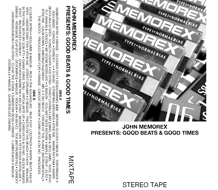 BeatTapeCo_Op's tweet photo. John Memorex Presents: Good Beats &amp; Good Times Mixtape @ https://t.co/G5dQULRsYN

#hiphop #beats #instrumentals #boombap #variousproducers #variousartist #mixtape #lofi #beattapecoop https://t.co/3bTlSY4ezF