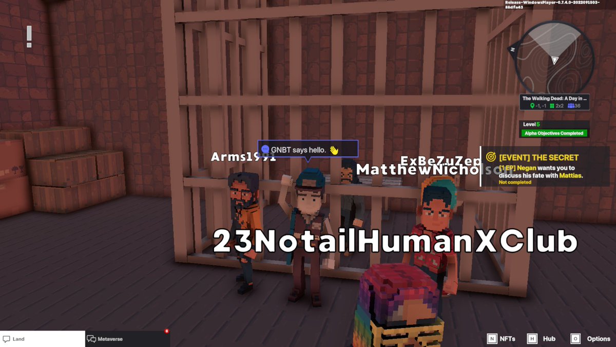 oogii9911's tweet photo. @TheSandboxGame @TheWalkingDead I just participated in the #SandboxAlphaS3Giveaway for a chance to win 500 SAND! Found Negan in Alexandria, check out my screenshot below!
👇 https://t.co/M4zMIKTQRT