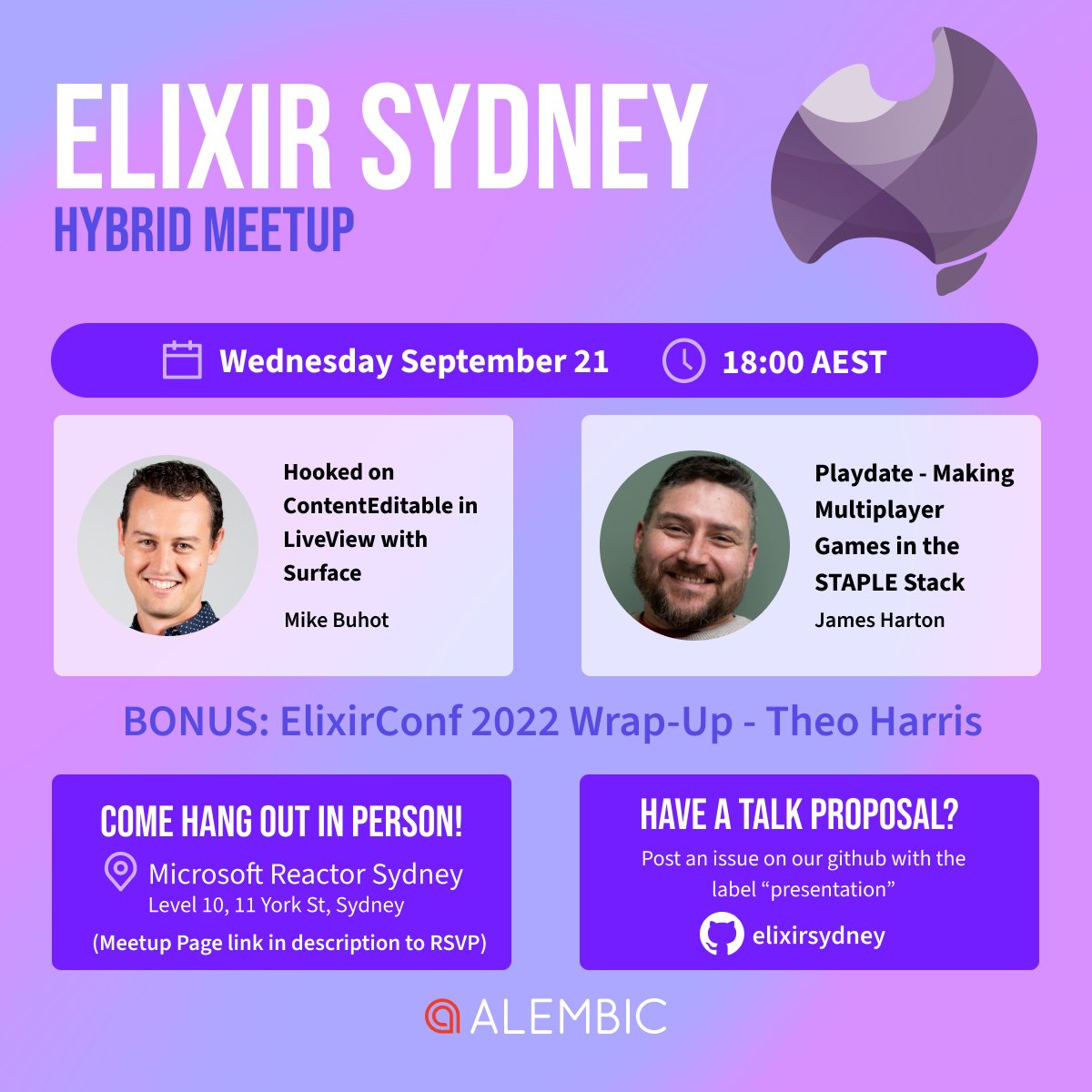 ElixirSydney tweet picture