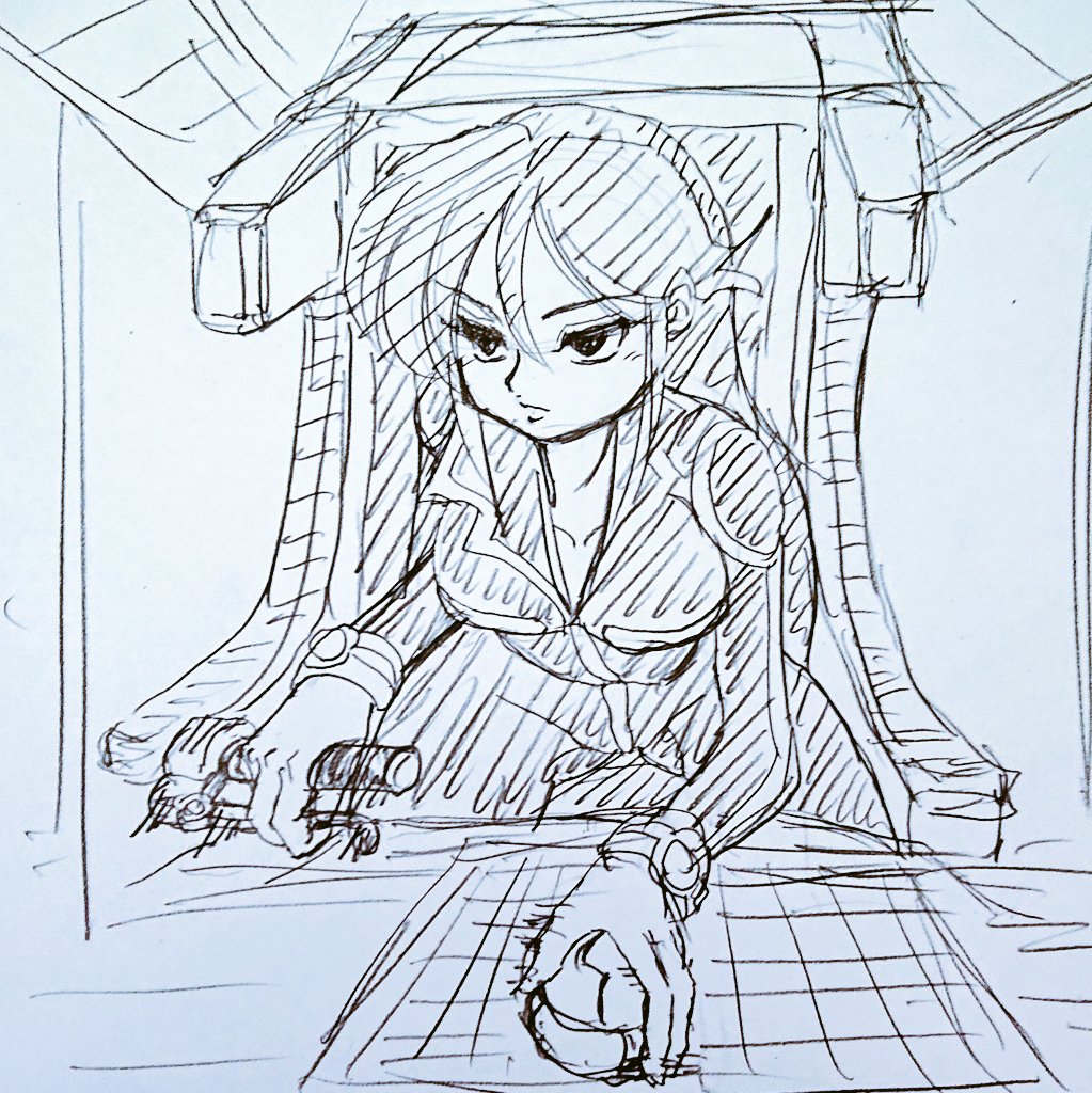 今日のお昼のお絵描き♪ 