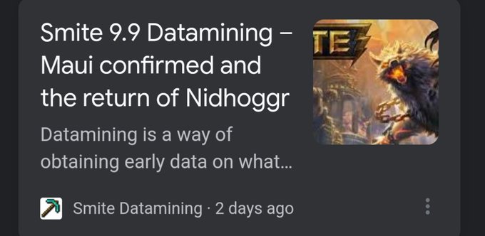 Return of WHAT?! 💀💀 Smite going through it https://t.co/mpWkM8DeDj