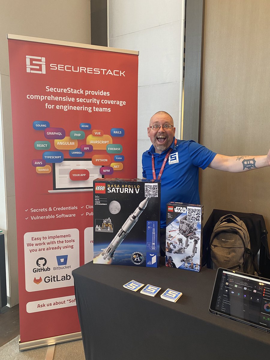 YOW! Conferences (@yow_conf) on Twitter photo #yowperth Bronze sponsor <a href="/securestackco/">SecureStack</a> have not 1, but 2 amazing LEGO prizes to giveaway! Come see Paul at the booth to scan and win.
Winners will be announced tomorrow, so be in it to win it #yowperth Bronze sponsor <a href="/securestackco/">SecureStack</a> have not 1, but 2 amazing LEGO prizes to giveaway! Come see Paul at the booth to scan and win.
Winners will be announced tomorrow, so be in it to win it