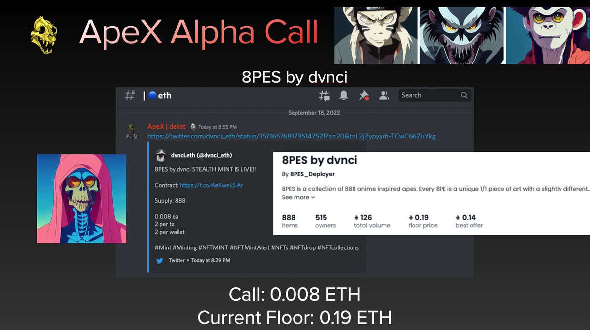 ApexPredatorART's tweet image. Congrats @dvnci_eth Absolutely beautiful collection