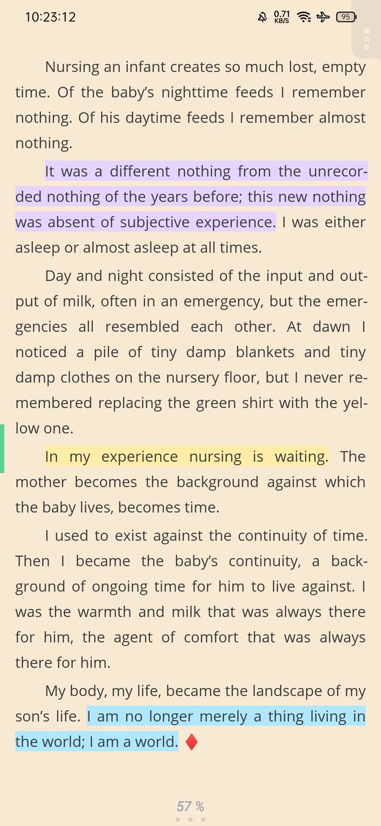 theresiatanzil's tweet photo. parenthood is a reset button on hope
as we go through adulthood we see less & less things through the lens of beginnings. having a child allows us to piggyback on the promise of youth, theirs
I understand this implicitly, but it only clicked now #ongoingness
@SarahManguso https://t.co/ln4XGy9QJV