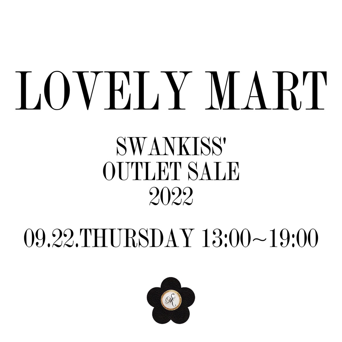 web_swankiss's tweet photo. ♡┈ LƠVELY MARƬ ┈♡

9/22 THU 13:00〜19:00にて
LOVELY MARTを開催いたします🎀

完全予約制となりますので、下記よりお願いします🫧

https://t.co/ASXVuwiQDS

予約受付は当日1時間前まで可能です。
変更やキャンセルは当日0:00ま行うようお願いします。

皆様のお越しをお待ちしております🙇‍♀️ https://t.co/Vnv9aRWhNB