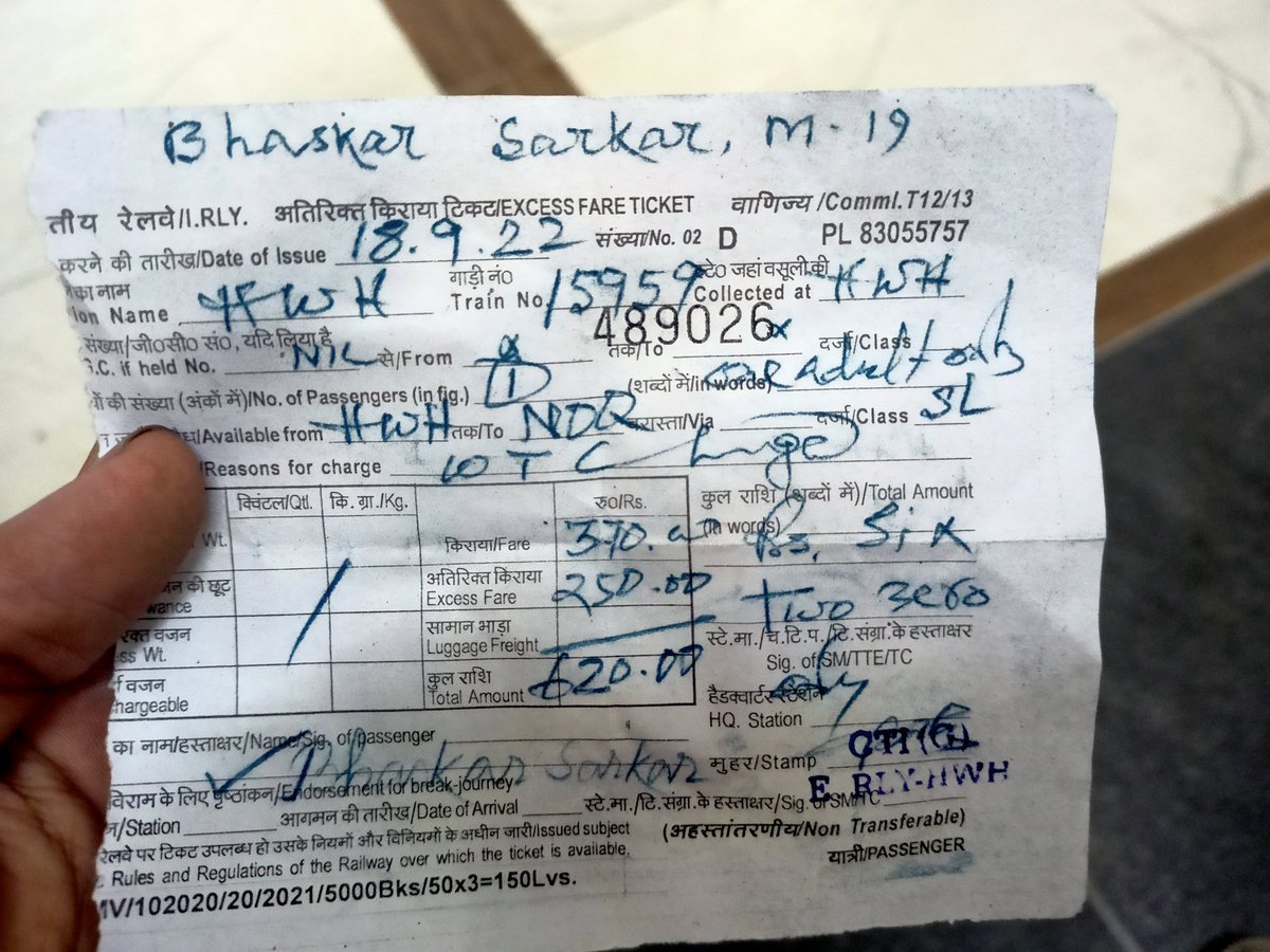 Sarkar2bhaskar's tweet photo. @RailwaySeva @AshwiniVaishnaw https://t.co/Qpi0eGlC20