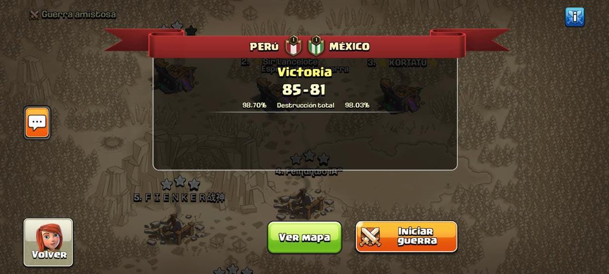 Seleccion Peruana Oficial - COC (@seleperucoc) on Twitter photo 📌Debutamos con pie derecho en @AccCup12 ante un gran rival 🔥
☑️GG <a href="/MEXICOCWC/">Selección Mexicana de Clash Of Clans</a>🇲🇽
🇵🇪VAMOS PERÚ 🇵🇪🍫 📌Debutamos con pie derecho en @AccCup12 ante un gran rival 🔥
☑️GG <a href="/MEXICOCWC/">Selección Mexicana de Clash Of Clans</a>🇲🇽
🇵🇪VAMOS PERÚ 🇵🇪🍫