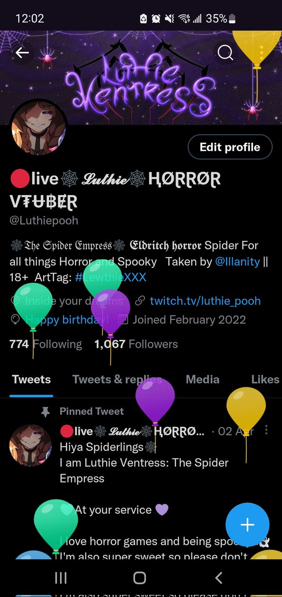 Yah!!
I offically have balloons 🎈🎈🎈🎈🎈
