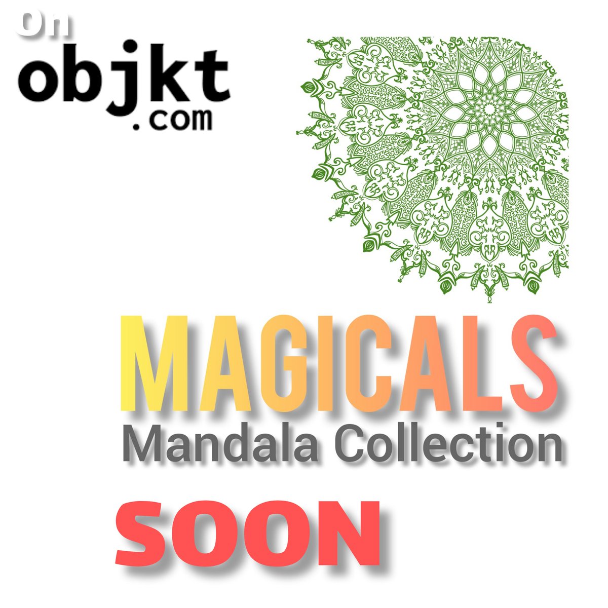 "MAGICALS"
Collection Of Magical Mandalas Will Be Availabe On <a href="/objktcom/">objkt</a> 

SOON

🌐 <a href="/objktcom/">objkt</a>
🔥 Edition:1/1
💰 From 5 tezos

🔗 objkt.com

#NFT #NFTart #NFTcollection #NFTcommunity #NFTcollector #NFTcollectors  #NFTmandala #mandala #cryptoart 
#objkt #TNTNFT