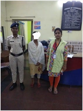 #RPF Asansol (West) of Asansol Division secured 01 girl (15yrs) and handed over to the concerned #Childhelpline. 
#OperationNanheyfaristey.