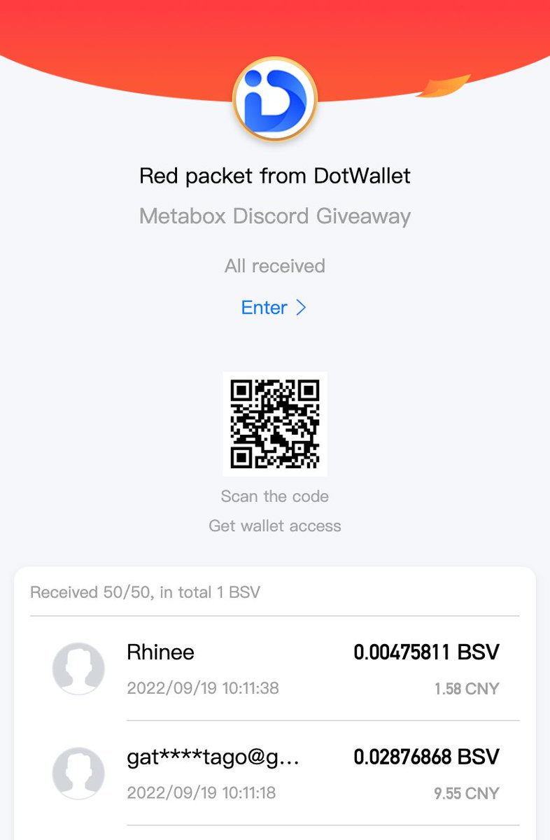 DotWallet tweet media