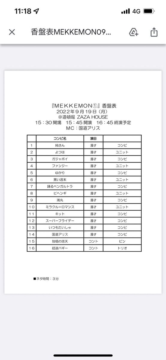 Sugi1234z's tweet photo. 本日15時45分より同期のきっぺいとのユニット「イマジャック」で満丸の代演としてMEKKEMONに出ます！😆
場所は道頓堀ZAZA HOUSEです！💪
観に来てくれる方はDMください！😆 https://t.co/DmqQdz6rwt