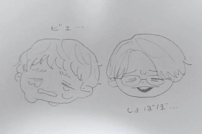 しょぼぼぼ......... 