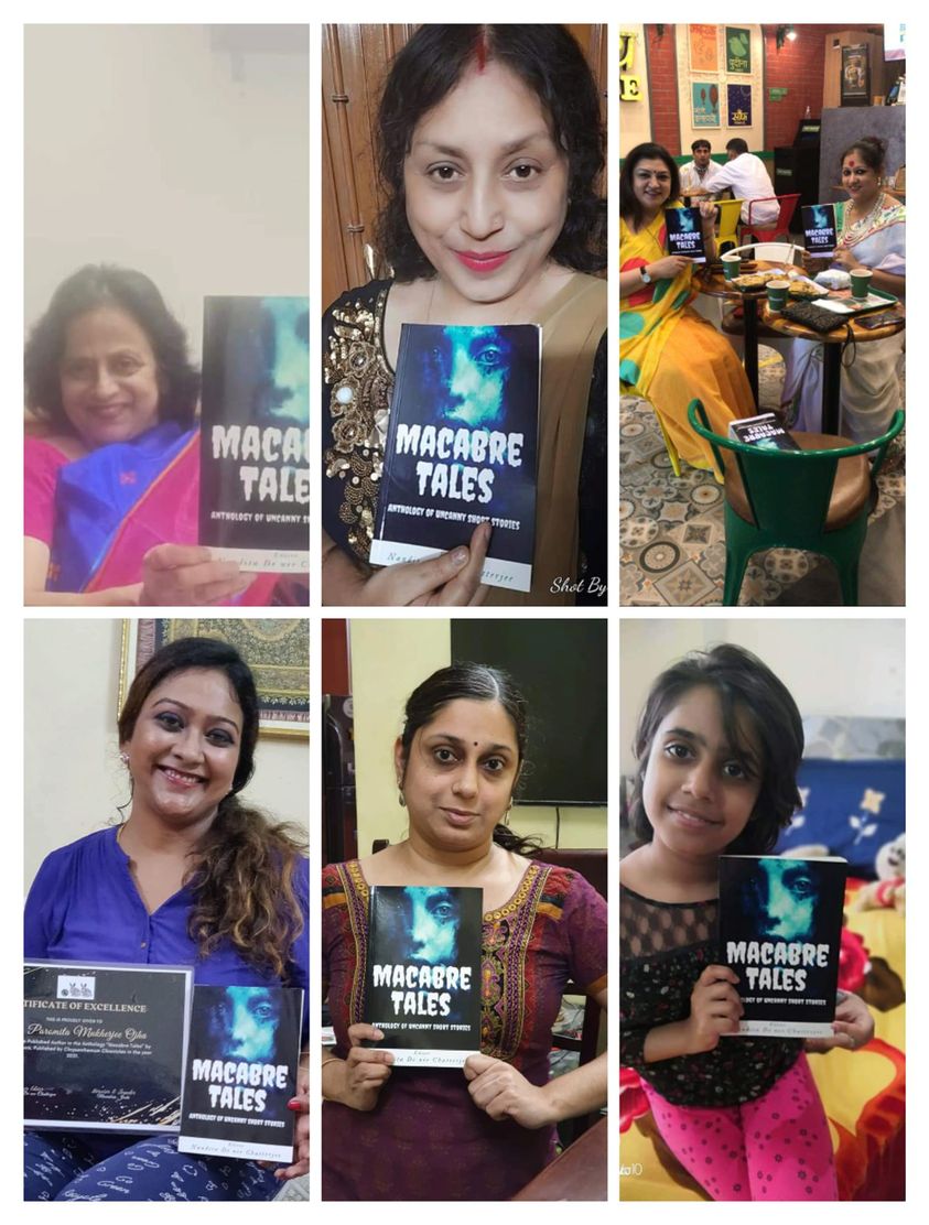 ch_chronicles's tweet photo. The proud writers of #macabretales with happiness visible on their faces.
Grab this thrilling and riveting read today from Flipkart
https://t.co/mi1Xk0EXGL...
#chrysanthemumchronicles #contemporarypublishers #multipleauthors #anthologyofuncannyshortstories #thrillerbook #fiction https://t.co/gmrWMbx1tK