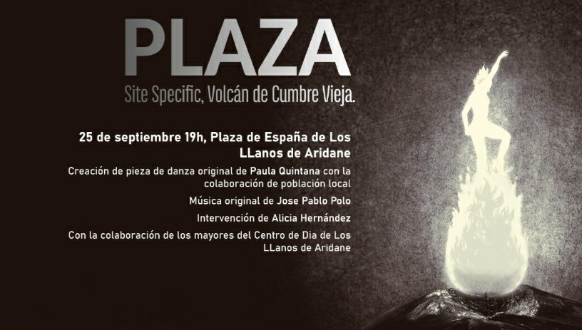 El 19 de septiembre de 2021 se inició la erupción La Palma (duró 85 días). Un año después, "Plaza", montaje dirigido y creado por Paula Quintana junto a residentes en tres municipios afectados por el volcán: Los Llanos de Aridane, El Paso y Tazacorte.

🎧rtve.es/play/audios/la…