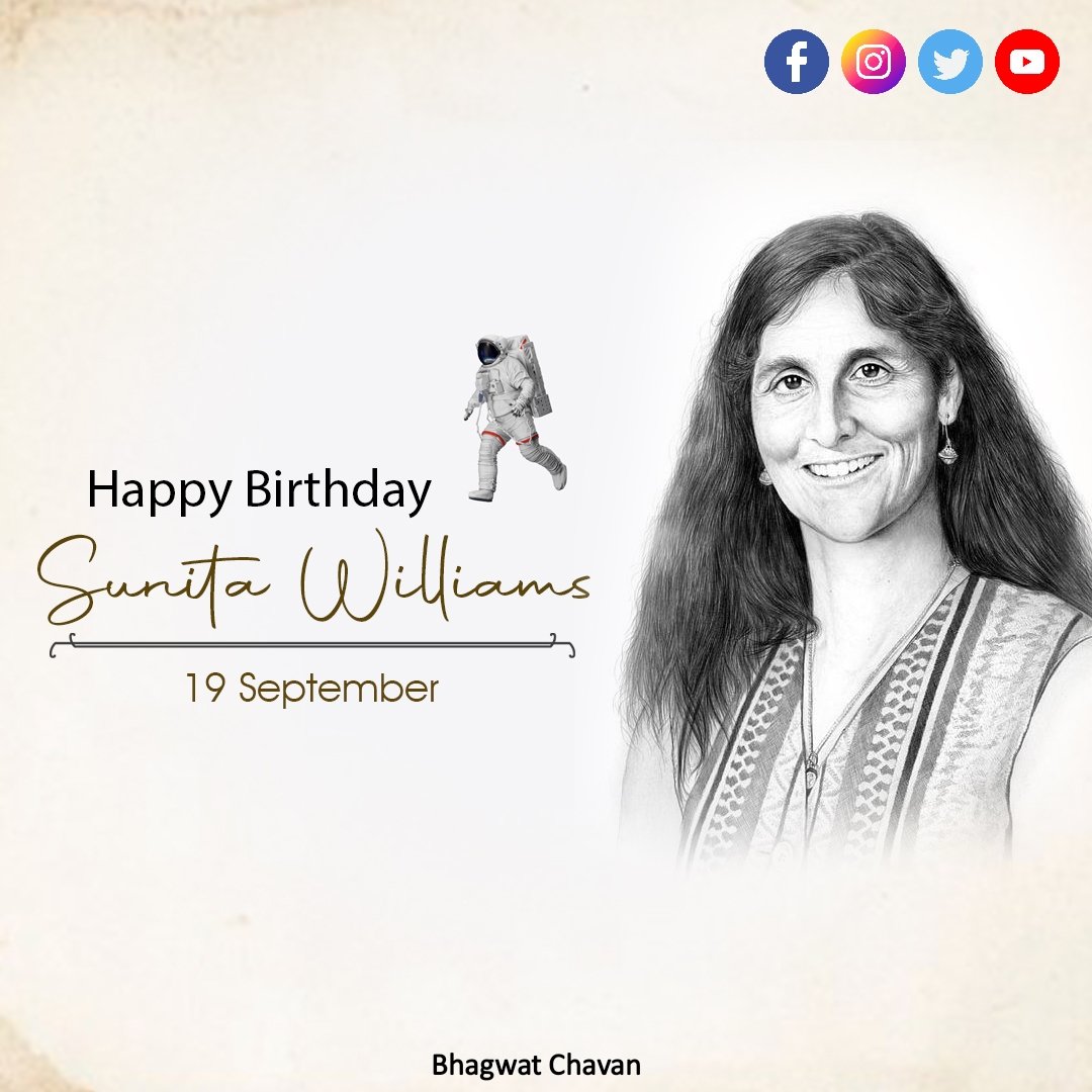 Happy birthday Sunita Williams    