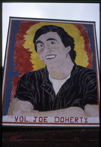 Joe Doherty Mural, New Lodge Road, New Lodge, North Belfast, 1988

#irishhistory
#irishrepublican
#newlodge