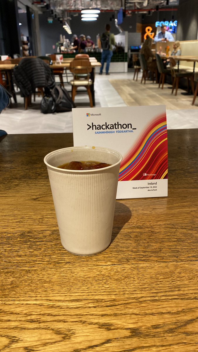 vhyrodrigues's tweet photo. Is Hackathon Week! Looking forward to work in more awesome project!
#mshackathon
@MSFTGarage https://t.co/ZdNn4e6Fji