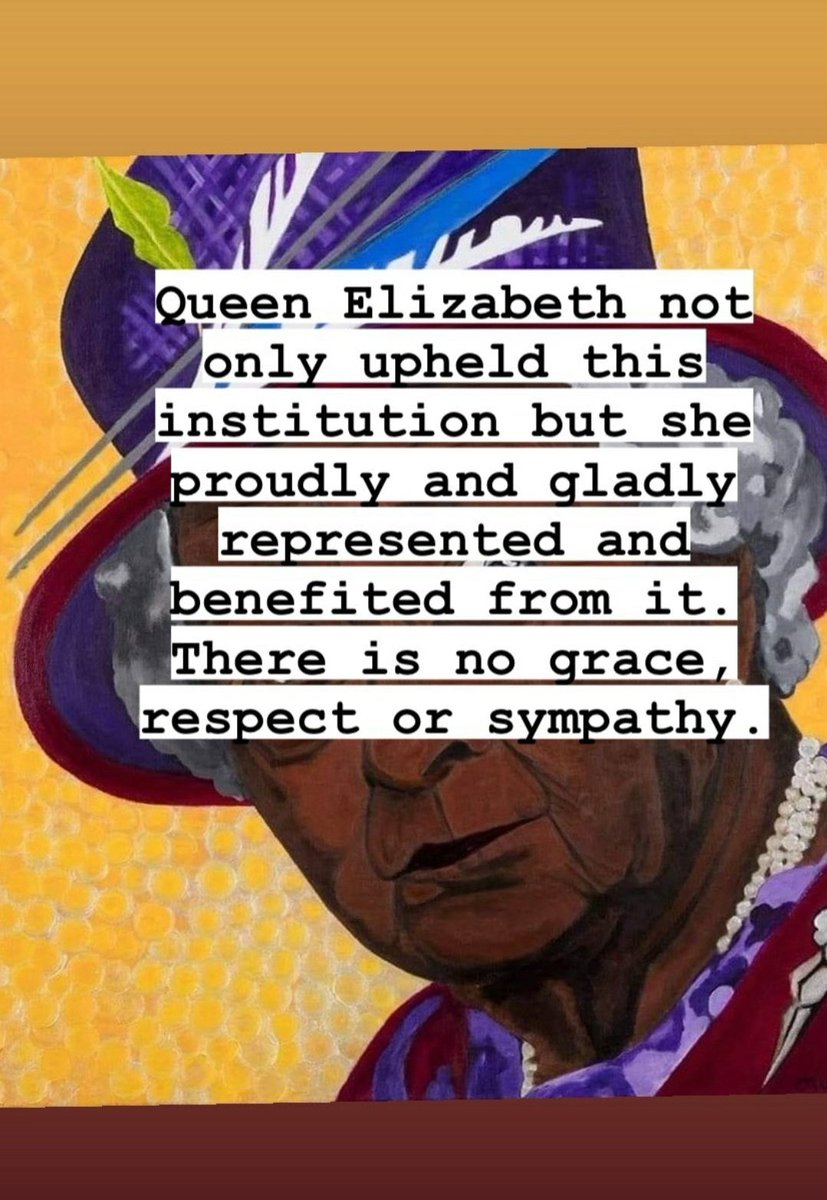 FergusonInParis's tweet photo. La reine #ElizabethII a non seulement soutenu cette institution mais elle l'a représenté avec fierté et avec plaisir et en a profité. Il n'y a ni grâce, ni respect, ni sympathie. 
#funeral https://t.co/6T64DfnvVS