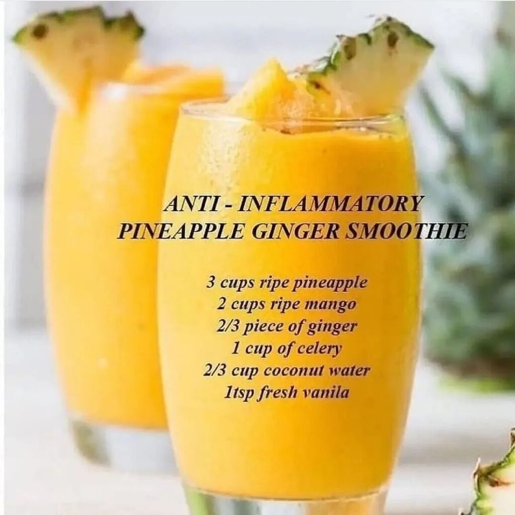 itssonecessary's tweet photo. This anti-inflammatory smoothie is not only effective but also delicious. Have it first thing in the morning so your body can absorb all it needs. Smoothies are a great meal replacement too 😉 tag someone that can use this recipe #wellnesstips #health… https://t.co/rfWyCeIMS0 https://t.co/WO19WFxU8T