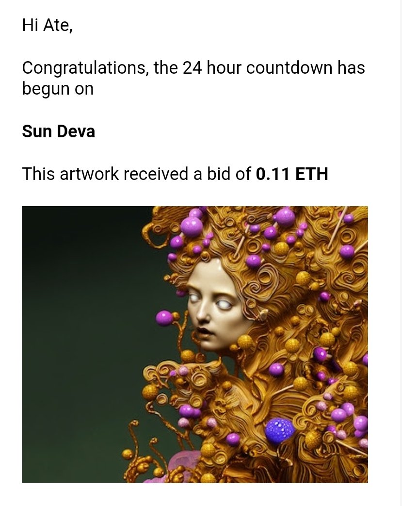 atefehsadr's tweet photo. WOW what a great way to start the day!

Dear @spqrist started the Auction for my Genesis on KO "Sun Deva" AND collected a "Fairy" 😍💗💗💗💗
THANK YOU SO MUCH 💗💗💗

Link in comment 🔻 https://t.co/K9TnfAVSaZ