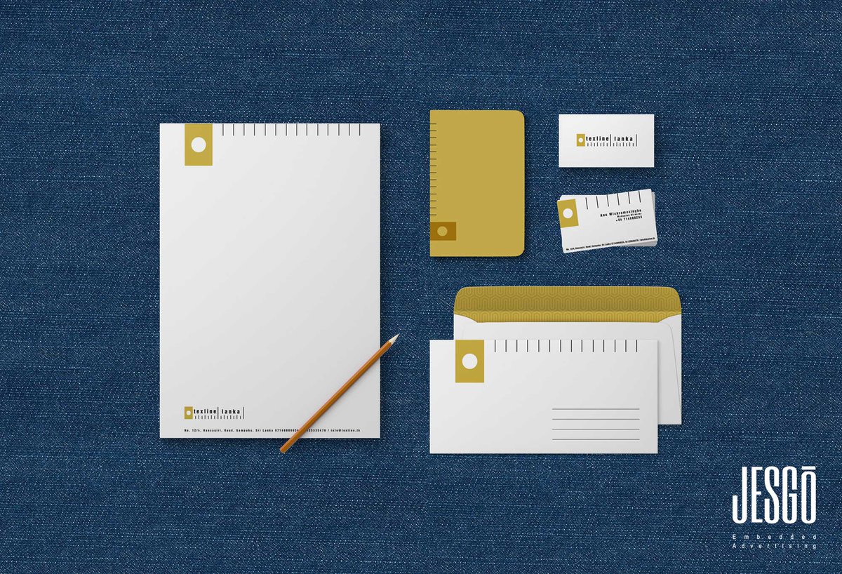 jesgodesign's tweet photo. https://t.co/GuLQG3uiMv
Branding design- Texline
#SriLanka #Jesgo #Texline #branding #CorporateBranding #Brandidentity #logo #LogoDesign #Letterhead #BusinessCard #CreativeDesign #DesignConsultation #advertising #MarketingTips #EffectiveMarketing #fashion #fabric #export #garment https://t.co/uV7wdztu2Z