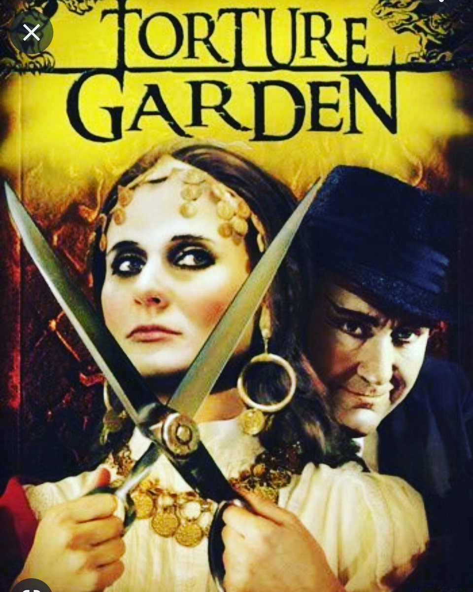 #HorrorReview: #TortureGarden Better #sophomorefilm for #AmicusProductions. #lowbudget, didn't take away from the film. They took wishes and twisted it to #fear. I liked the woman with music wishes. The final moments of #breakingthefourthwall gave me high hopes for future films.