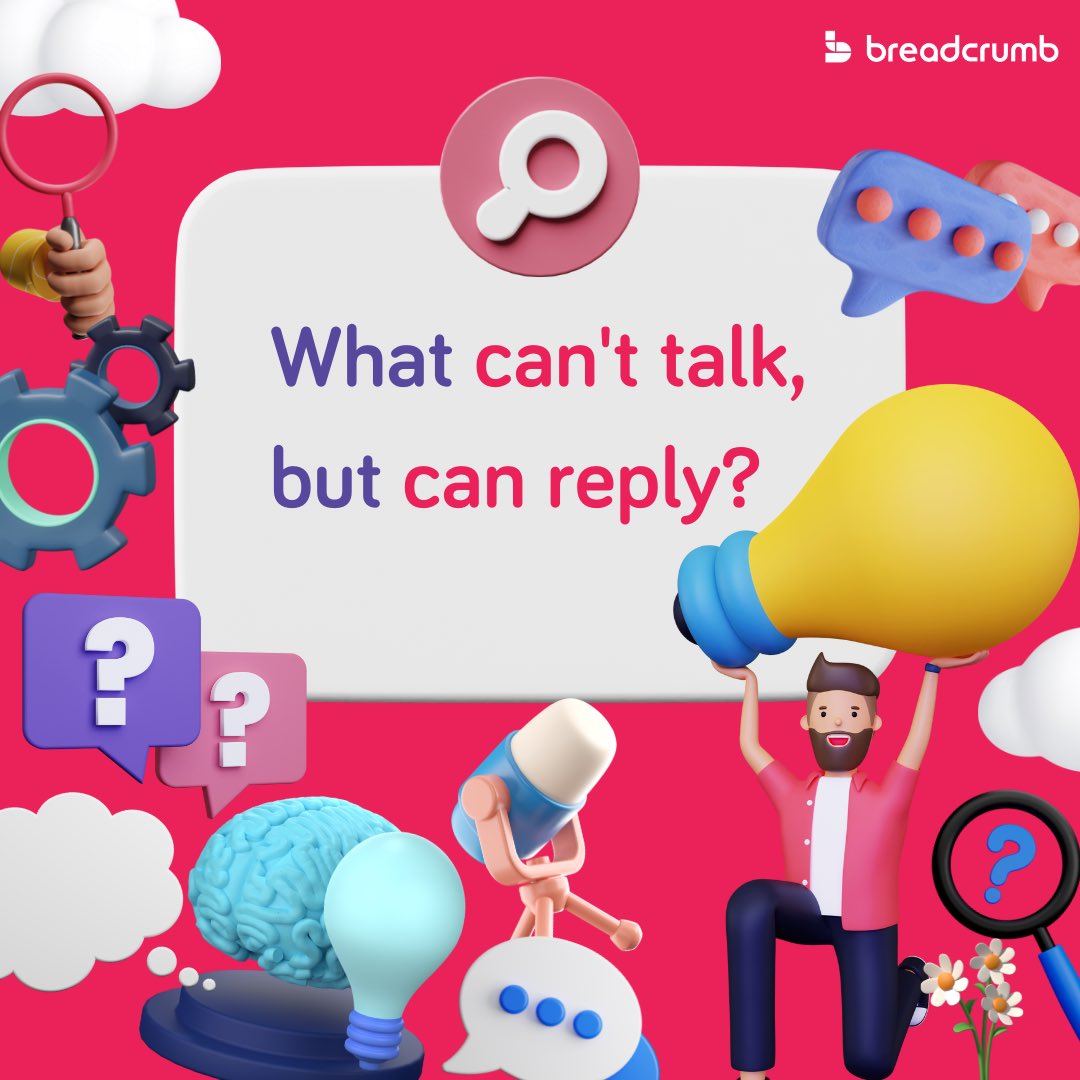 Can you guess? Tell us in the comments below! #GrowthMindset #Growth #breadcrumb #riddle #fun #LearningWithCuriosity #Learnings