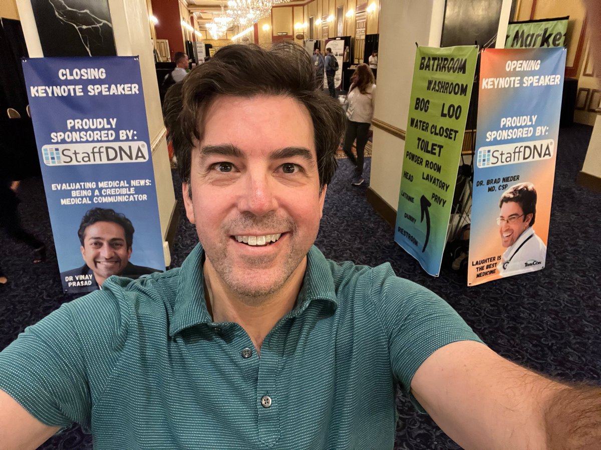 HealthyHumorist's tweet photo. I hope I have enough data to convince fellow @TravConVegas keynote #speaker @VPrasadMDMPH that #laughter is the best #medicine.  Nine giggling mice should be enough, right?!
P.S. Thanks @Staff_DNA!
@ParisVegas  #LasVegas #healthcareprofessionals #travcon #travcon22 #travcon2022 https://t.co/kbasXWuj0W