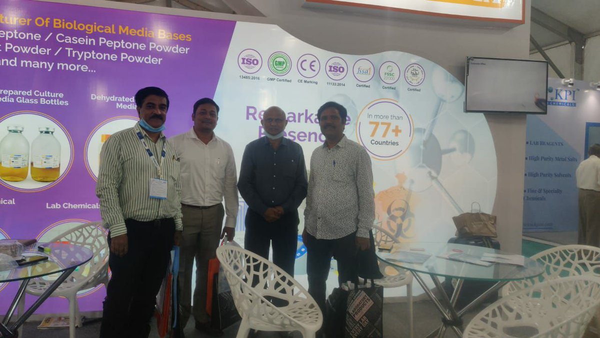 tmmediain's tweet photo. TM Media exhibiting at India Lab Expo, Hyderabad.
#tmmedia #titanbiotech #titanbiotechltd #microbiology #microbiologylab #microbiologist #pharmaindustry #exhibition #culturemedia #tmmediastore #planttissueculturemedia #indialabexpo #hyderabadexpo #Hyderabad #indialabexpo2022 https://t.co/xtdwuTxbcv