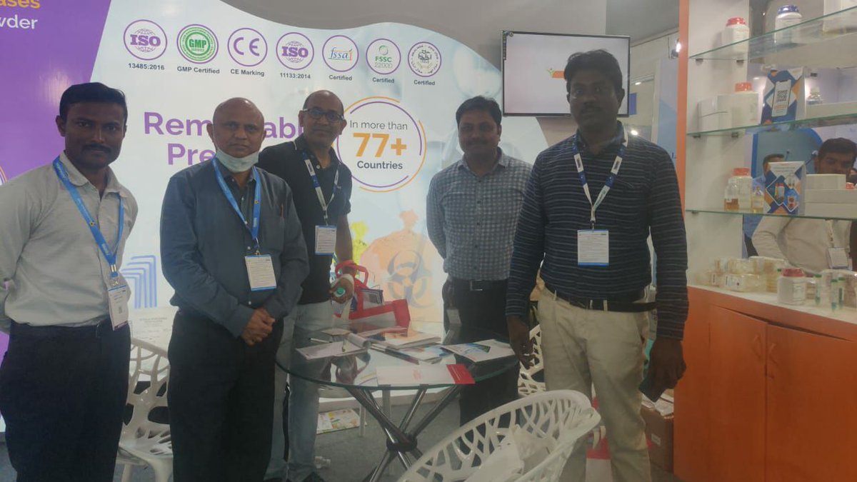 tmmediain's tweet photo. TM Media exhibiting at India Lab Expo, Hyderabad.
#tmmedia #titanbiotech #titanbiotechltd #microbiology #microbiologylab #microbiologist #pharmaindustry #exhibition #culturemedia #tmmediastore #planttissueculturemedia #indialabexpo #hyderabadexpo #Hyderabad #indialabexpo2022 https://t.co/xtdwuTxbcv