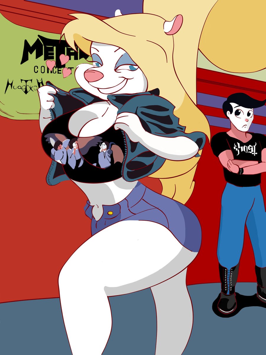 HugoTaker91's tweet photo. #Minerva #Animaniacs 
Metal Minerva https://t.co/CzFRgEQ0OQ