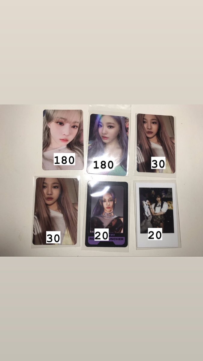 kwon_0111's tweet photo. ❤️พร้อมส่ง❤️การ์ด aespa - THE 2ND MINI ALBUM [GIRLS]
ราคาตามภาพนะคะ
*มีตำหนิรอยทับการ์ด
ค่าส่งเหมาๆ30฿นะคะ
สนใจสั่งซื้อทักเดมได้นะคะ
#ตลาดนัดaespa #ตลาดนัดเอสป้า https://t.co/I1Xstqr9oQ