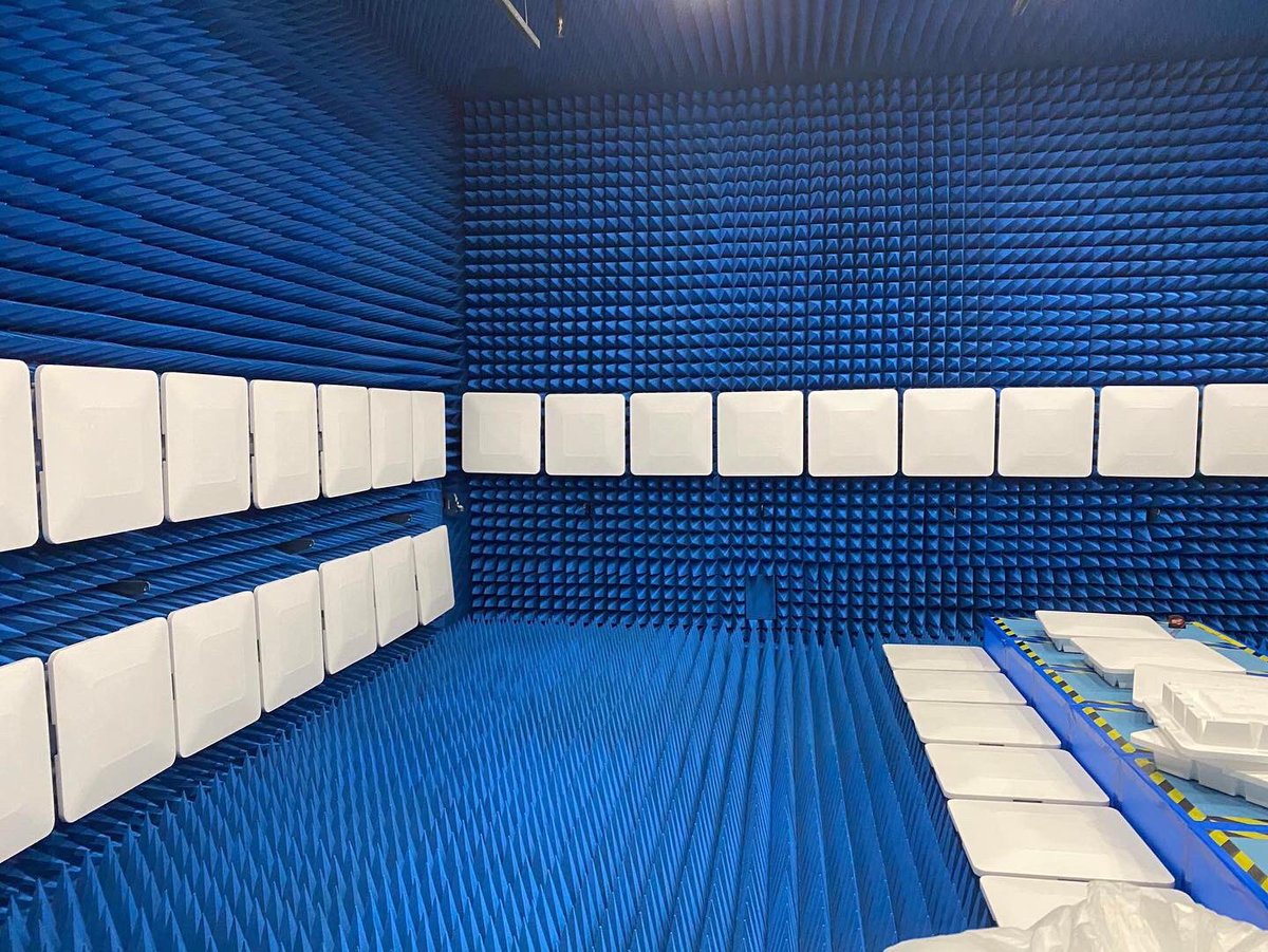 testups18's tweet photo. Anechoic Chamber upgrade project completed in United States. #anechoicchamber #nearfield #wireless #rftesting #radiotesting #antenna https://t.co/jUpM5ZbEEy