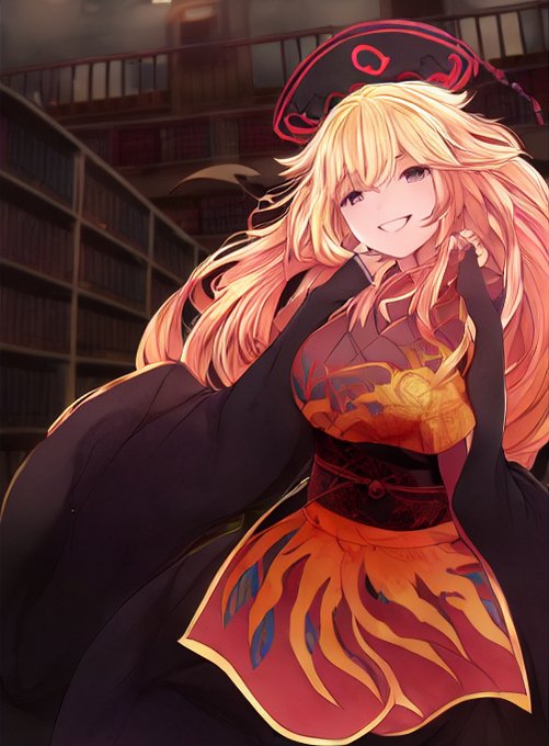 こっちがステップ数を70にした方の絵。当たり率はあんまり変わらなくて大当たり時のクオリティが上がる感じ?・・・かなぁ
よくわかんないのでわかりません。いかがでしたか? 