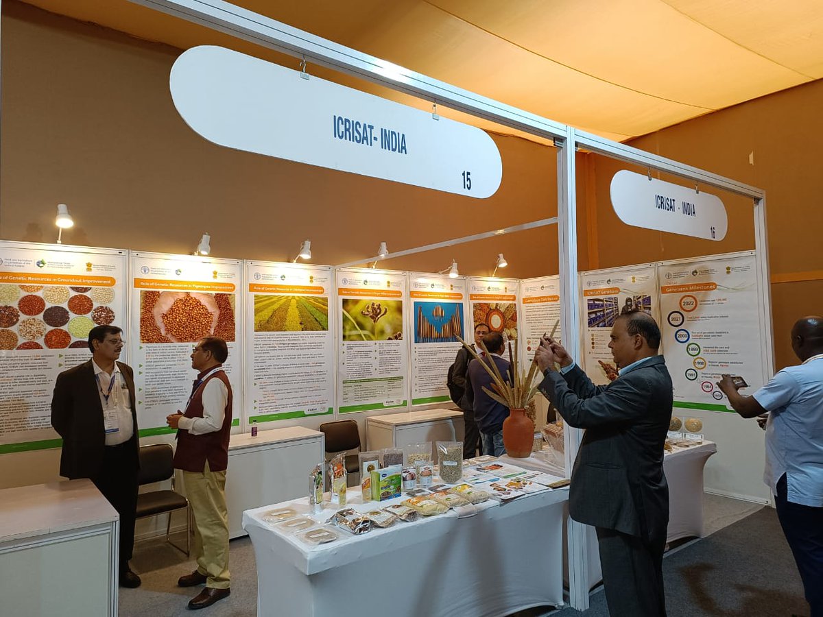 🌱#ICRISAT is happy to be a part of the ninth Governing Body #GB9 meeting of #ITPGRFA @FAO @planttreaty, hosted by the government of #India, in #NewDelhi. Delegates are invited to visit the #ICRISAT exhibition stalls 15 & 16. 

#ItAllStartsWithTheSeed #CropDiversity #FoodSecurity