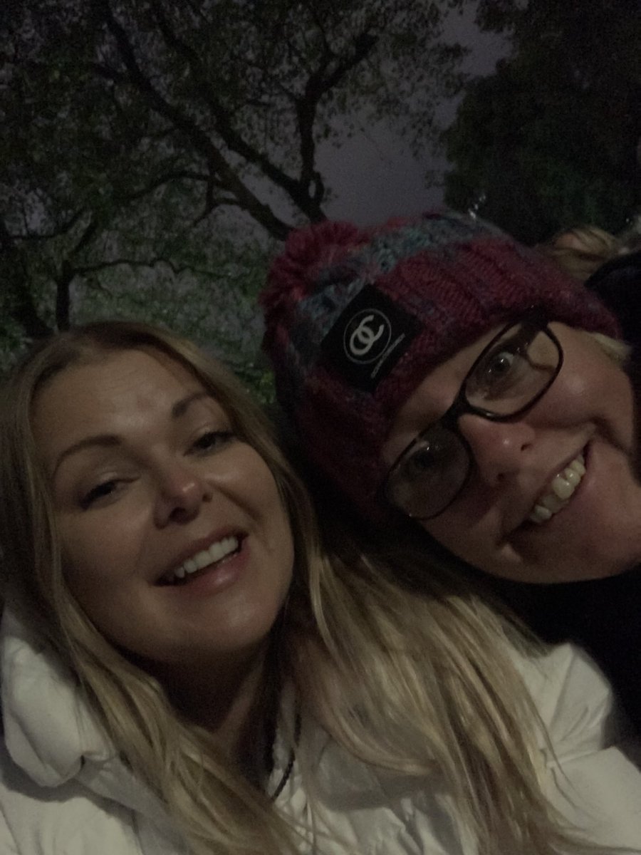 16 hours in to our camp out on the Mall…. Pretty chilly but in good spirits!