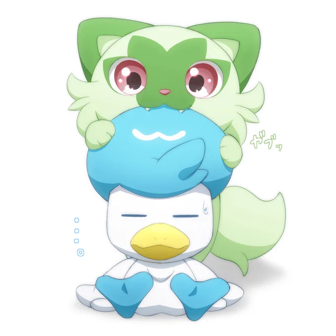 いたずらニャオハ 