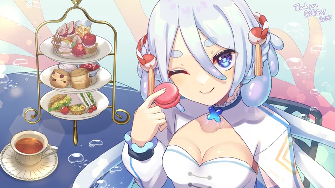 【お知らせ】娘の朵璃安ちゃん()のお写真撮らせて頂きました! #Skeb #Commission #璃海之音 