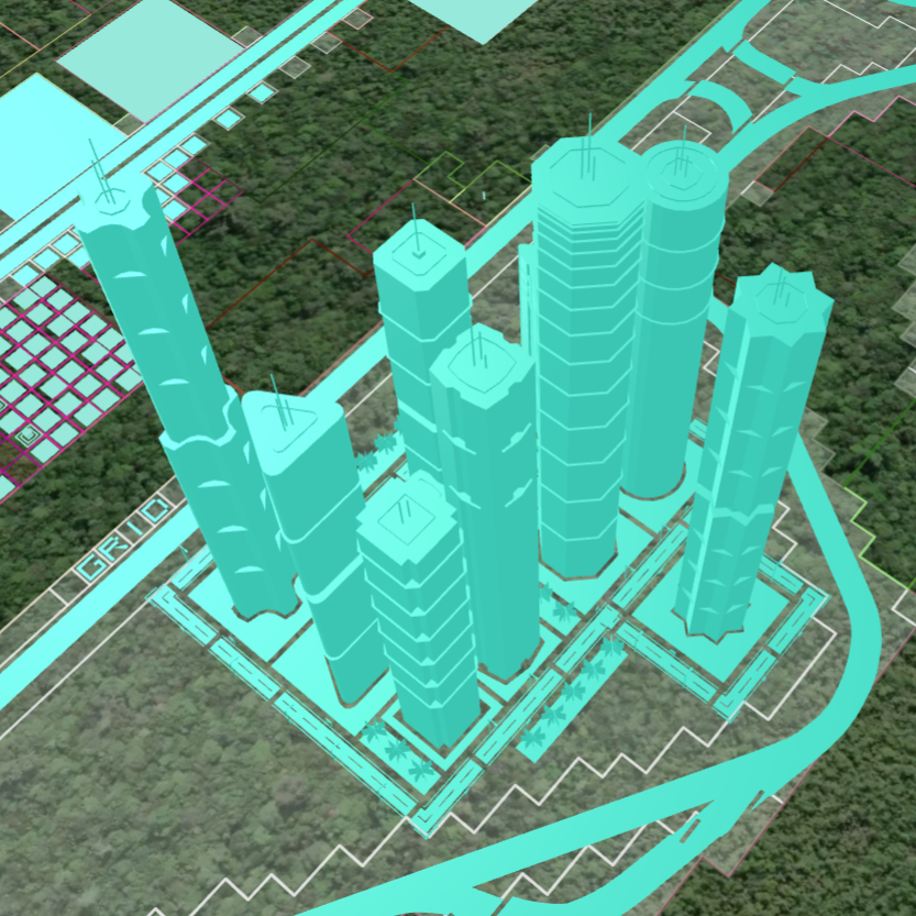 E2MotorCity's tweet photo. If you have a 5x5 tile terrain (therefore made up of 25 tiles corresponding to 500 vertices), all our 5x5 holobuildings are made up of precisely 500 vertices. You are therefore sure to be able to place it on your property easily! https://t.co/YxRPtUzoLs