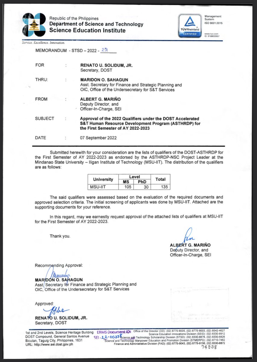 callme_jam95's tweet image. Alhamduillah! DOST - ASTHRDP qualifier na ako. #Grateful 
#PhDMath